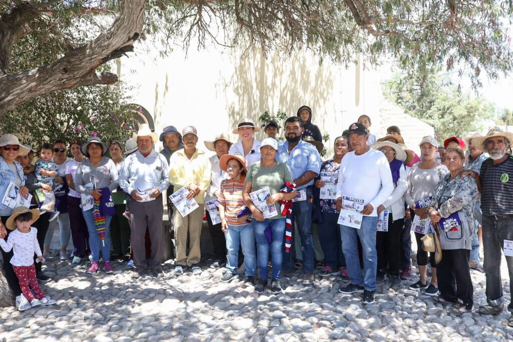 3 8 1024x682 - Visita Cindy Arvizu comunidades para arranque de obras