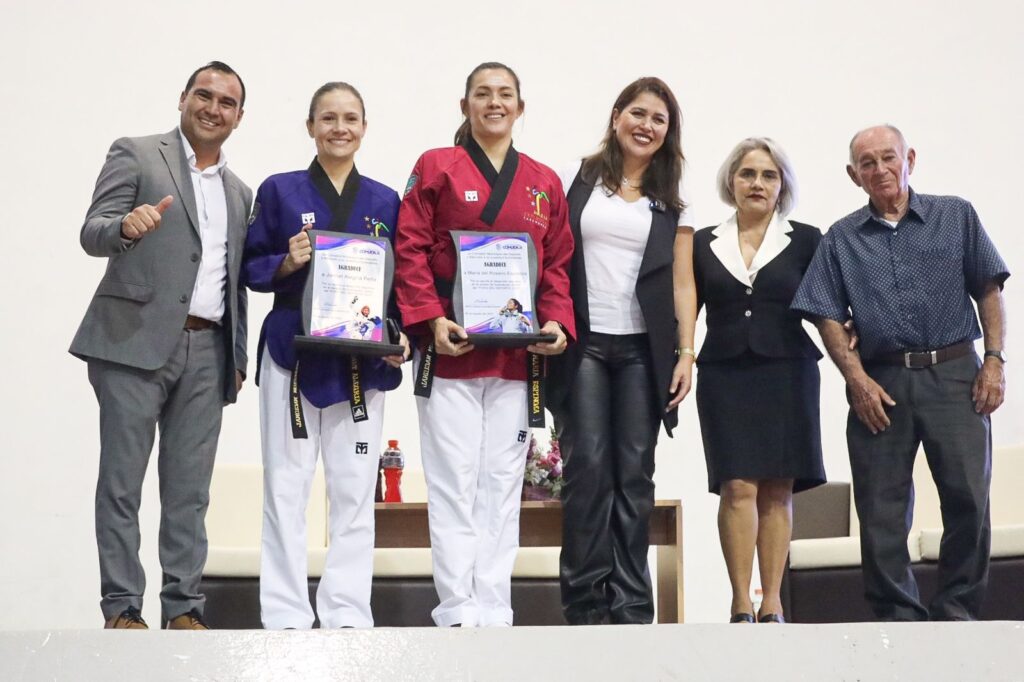 1 42 1024x682 - Congrega Comudaji más de 100 taekwondines en Foro de Deporte 2023