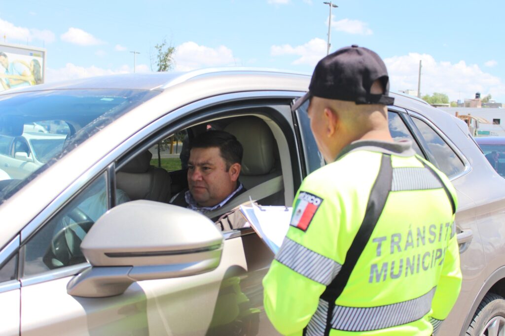 1 7 1024x682 - Realizan operativo intermunicipal de Movilidad y Tránsito para concientizar a conductores