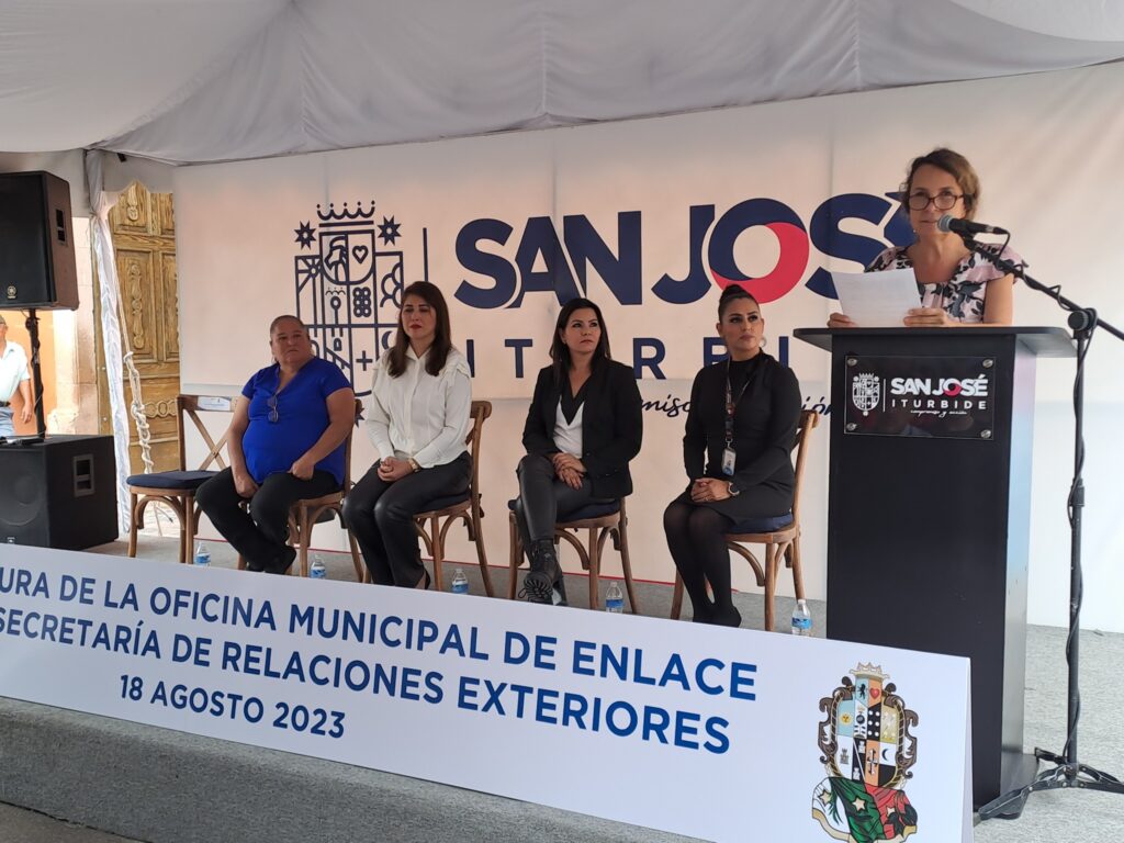 3 37 1024x768 - Oficializan reapertura de la Oficina Municipal de Enlace de SJI con la Secretaría de Relaciones Exteriores