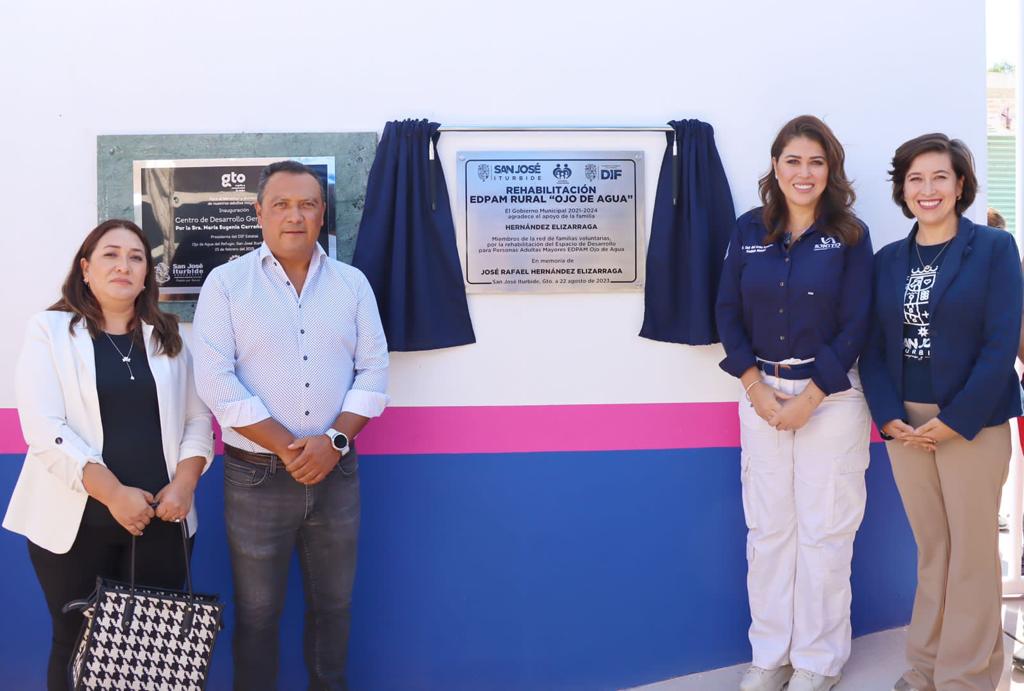 3 42 - Reapertura Cindy Arvizu instalaciones para atención de adultos mayores en Ojo de Agua del Refugio