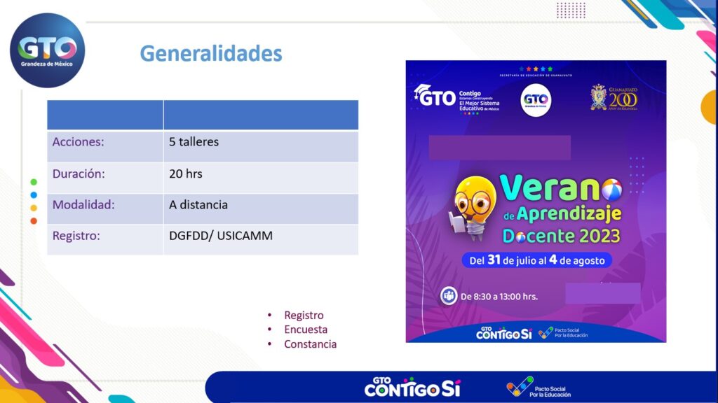 destacada 10 1024x576 - SEG da inicio al Verano de Aprendizaje Docente 2023