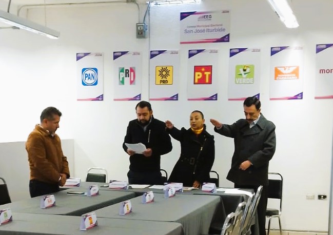 1 1 - Se instala formalmente el Consejo Municipal Electoral de San José Iturbide