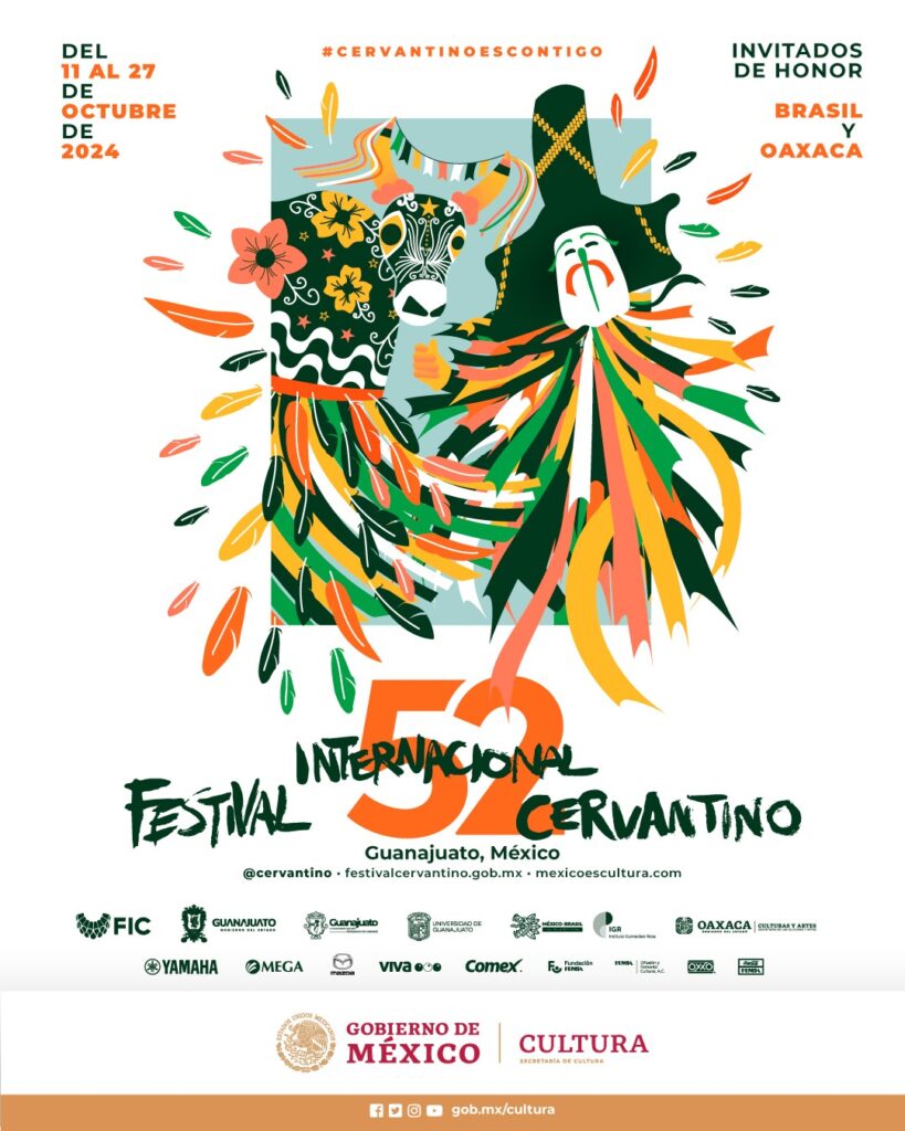 GRqUQ1TXcAAM GE 819x1024 - Tradición, vanguardia, inclusión, arte clásico y contemporáneo en la edición 52 del Festival Internacional Cervantino