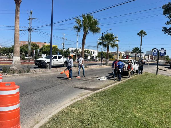 2 1 - Gobierno Municipal de San José de Iturbide inicia bacheo y despalme del terreno de feria