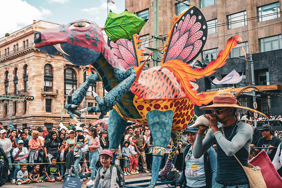 a 9 - San José de Iturbide se hace presente una vez más en el Desfile de Alebrijes Monumentales de la CDMX