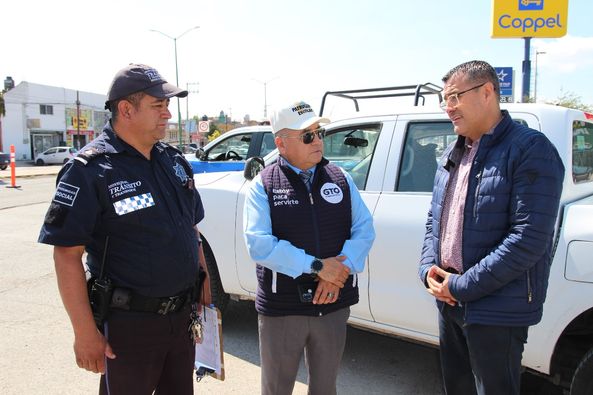 d 4 - Realizan campaña de concientización a conductores de motocicletas y automotores