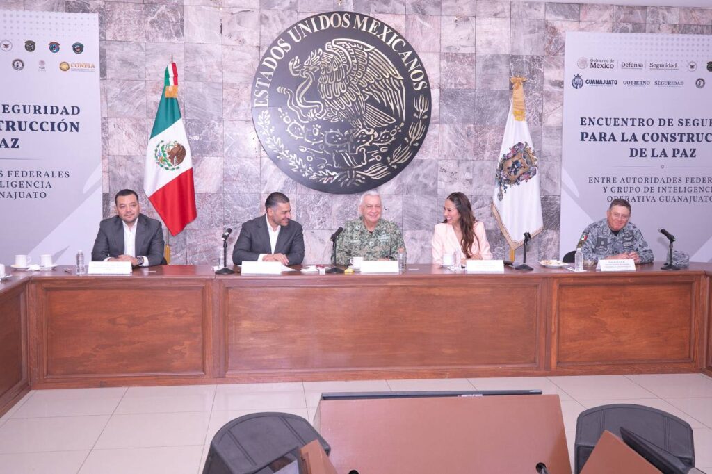 b 14 1024x682 - Mantiene Guanajuato disminución de homicidios dolosos; Libia Dennise se reúne con Gabinete de Seguridad Federal