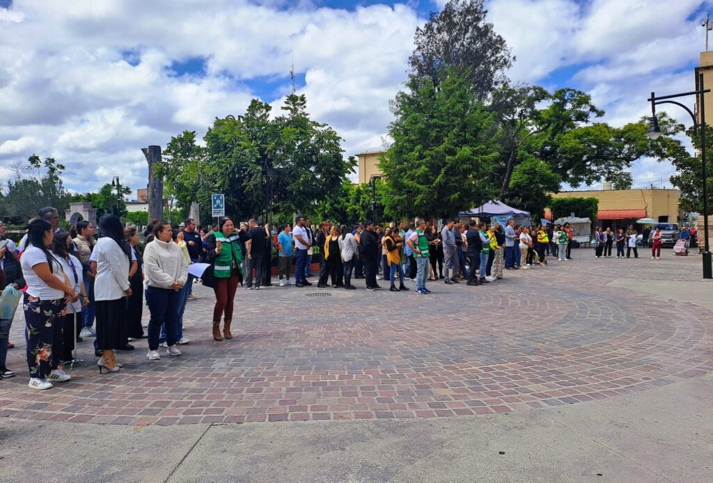 3 10 1024x694 - San Jos&eacute; de Iturbide se suma al Macro Simulacro Nacional en memoria de los sismos de 1985 y 2017