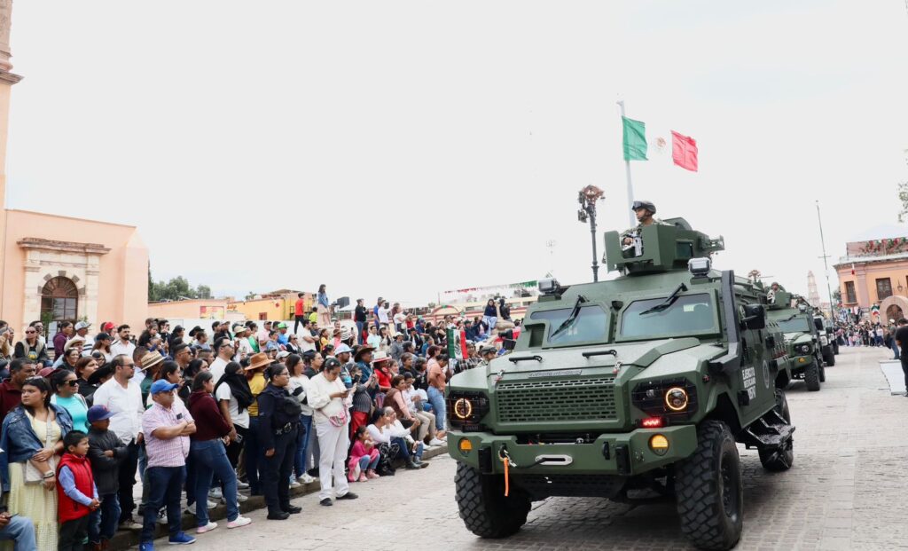 4 7 1024x621 - Guanajuato celebra el 215 Aniversario de la Independencia con desfile c&iacute;vico-militar en Dolores Hidalgo