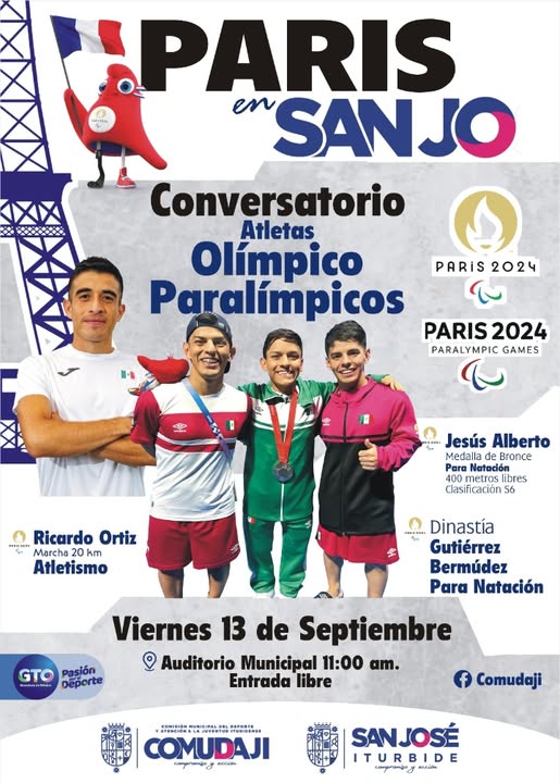 A 36 - Viernes, conversatorio con atletas olímpicos y paralímpicos