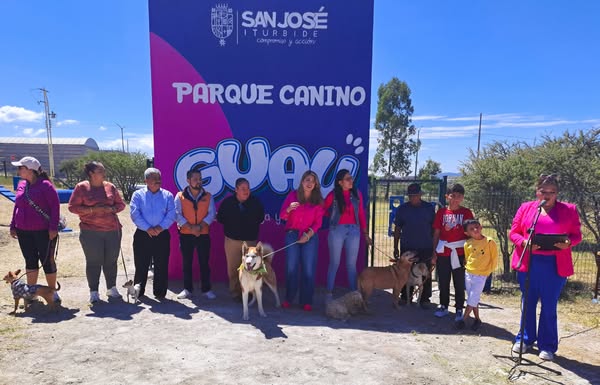 C 44 - Cindy Arvizu inaugura &ldquo;Parque Canino Guau&rdquo; en los terrenos de la Caja