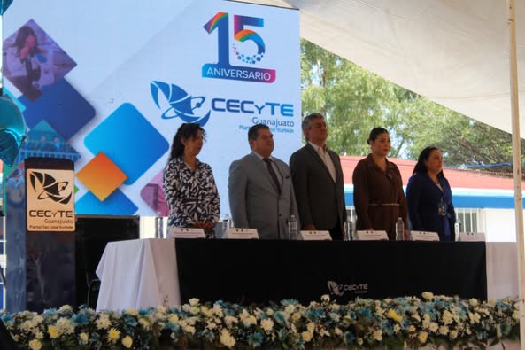D 18 - Cecyte Guanajuato plantel San Jos&eacute; Iturbide cumple 15 a&ntilde;os