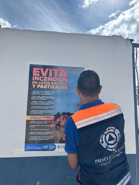 c - Protección Civil de San José de Iturbide alerta sobre incendios