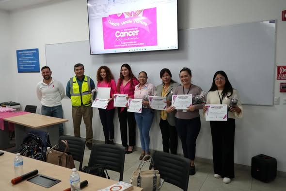 a 126 - Promueven la prevención del Cáncer de Mama en el sector laboral iturbidense