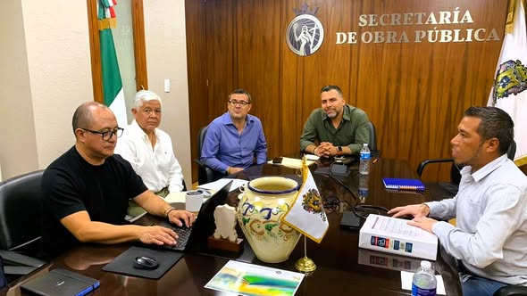 a 57 - Alcalde iturbidense gestiona infraestructura con gobierno estatal