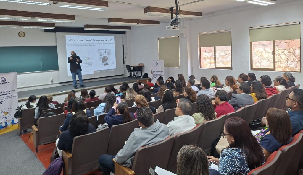 Guanajuato apuesta por transformar la enseñanza de las matemáticas desde primaria Dia 1 Conferencia 1024x593 - Guanajuato apuesta por transformar la enseñanza de las matemáticas desde primaria